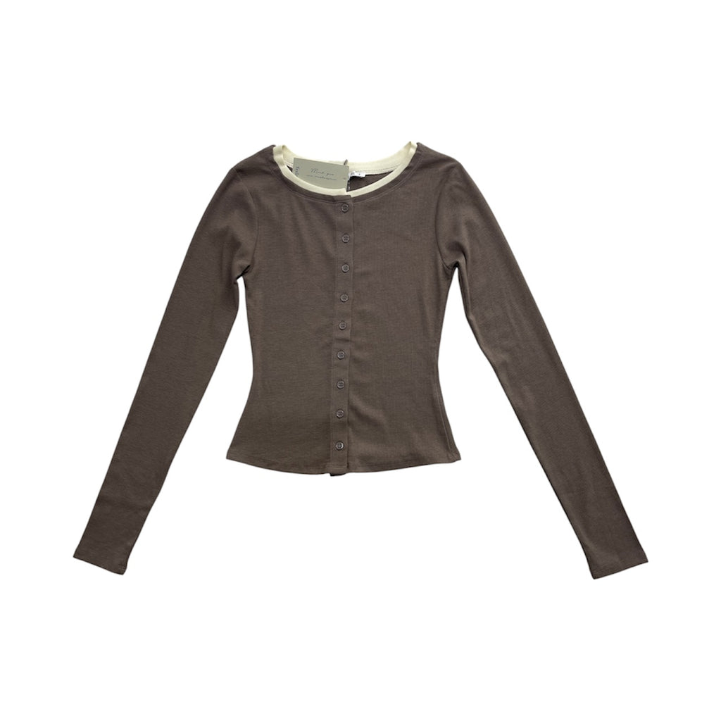Blusa contraste