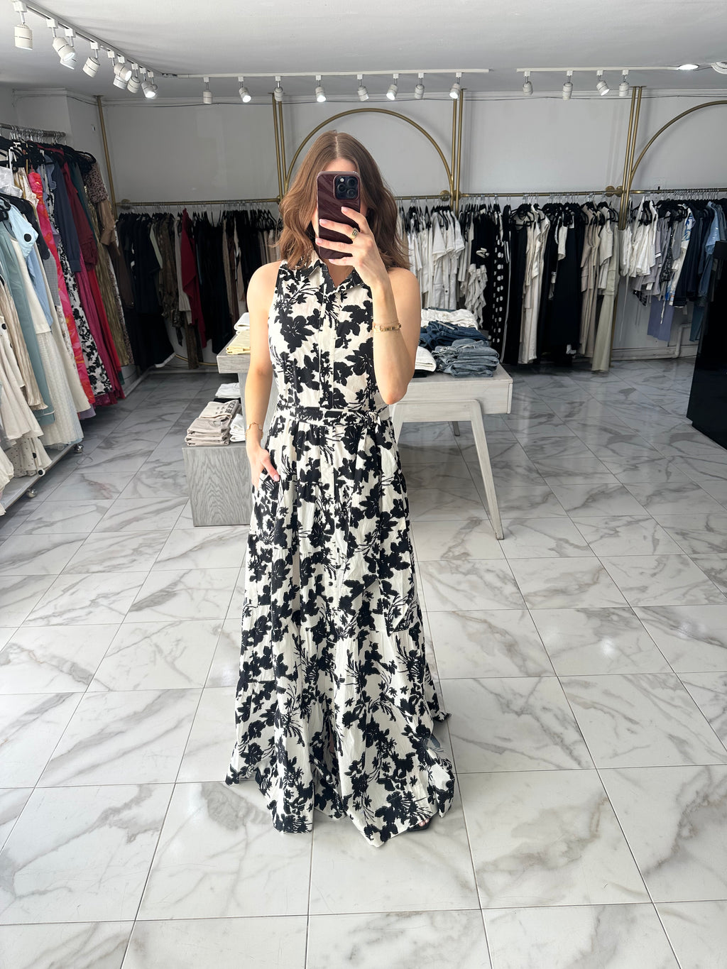 Vestido black&white