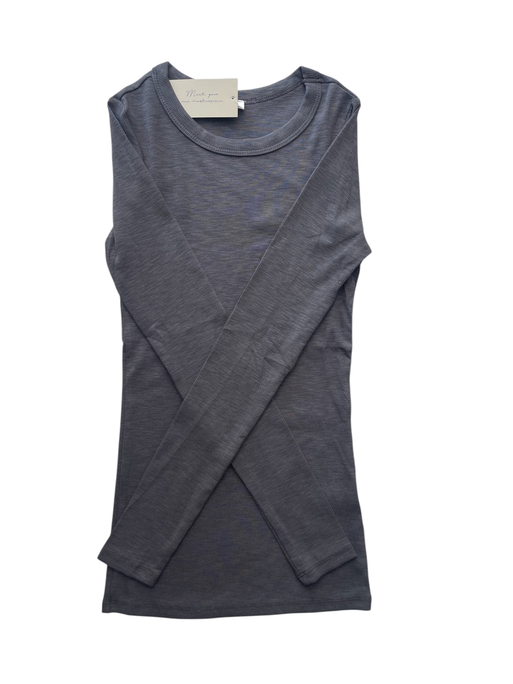 Blusa básica manga larga