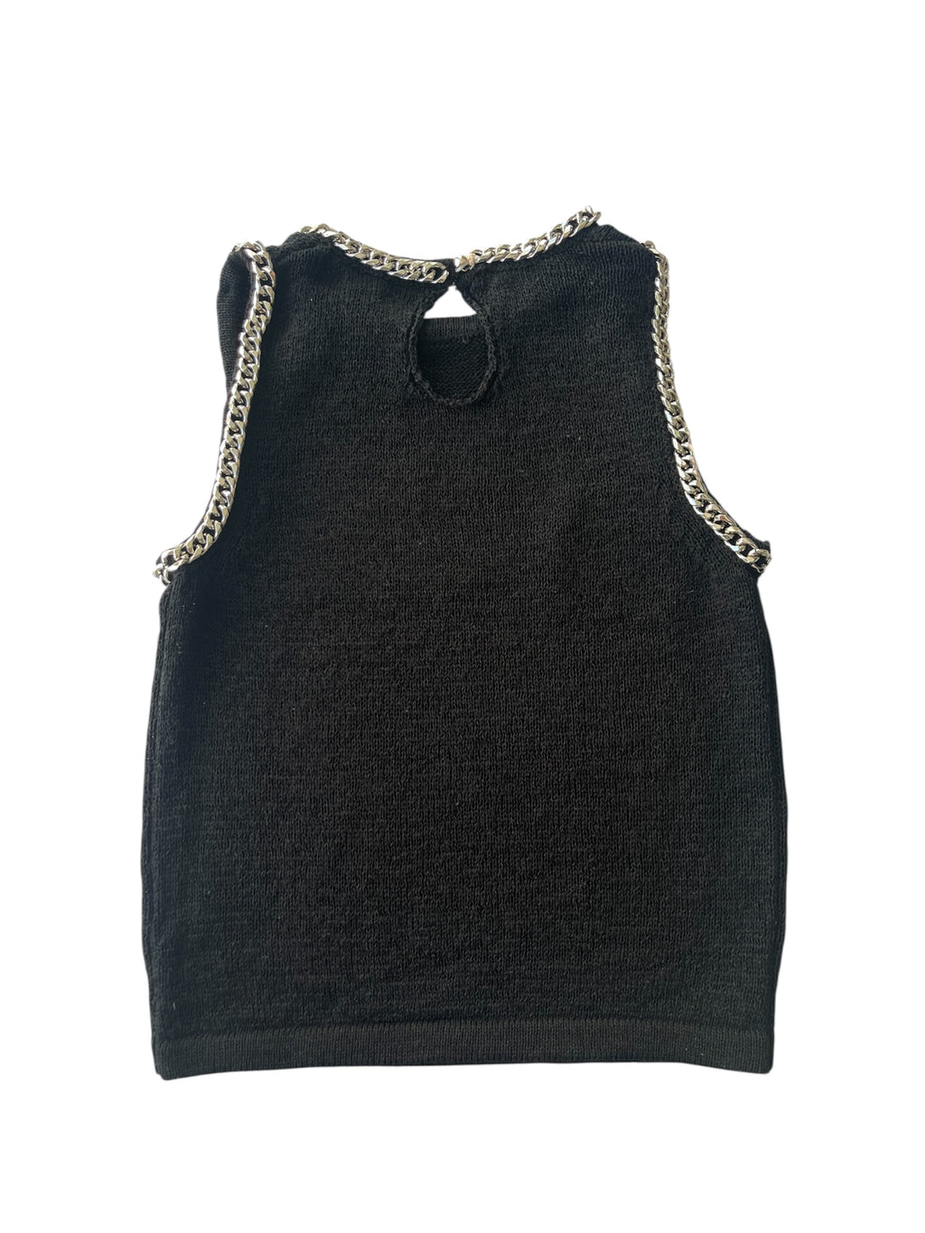 Blusa tejida cadenas