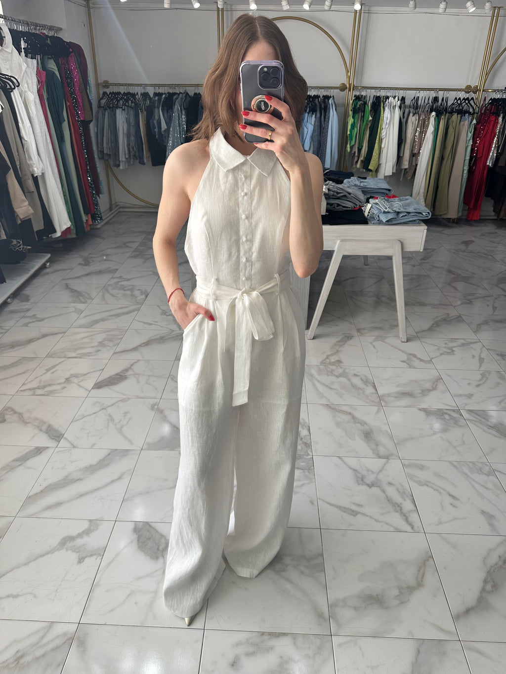 Jumpsuit blanco