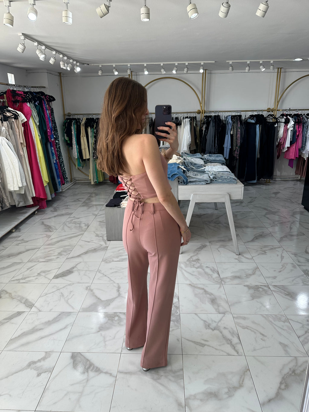 Top rosa