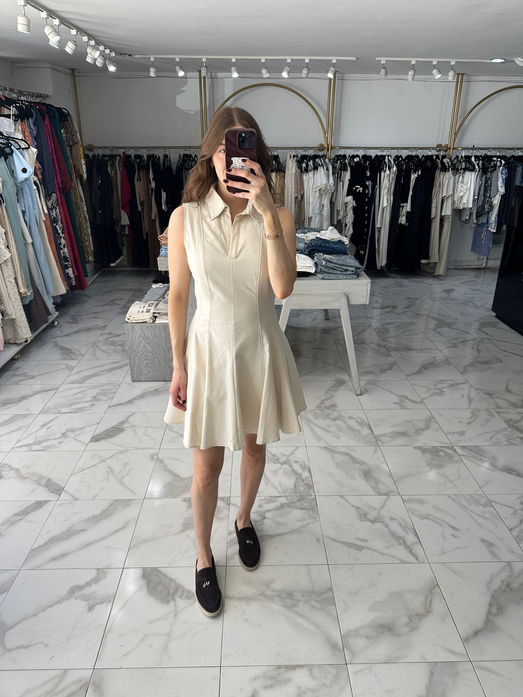 Vestido natural
