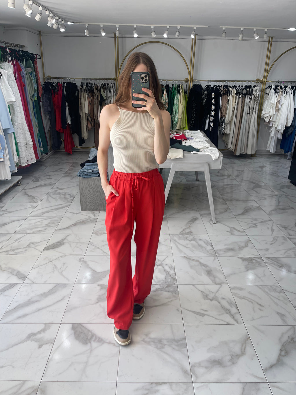 Pantalón wide leg