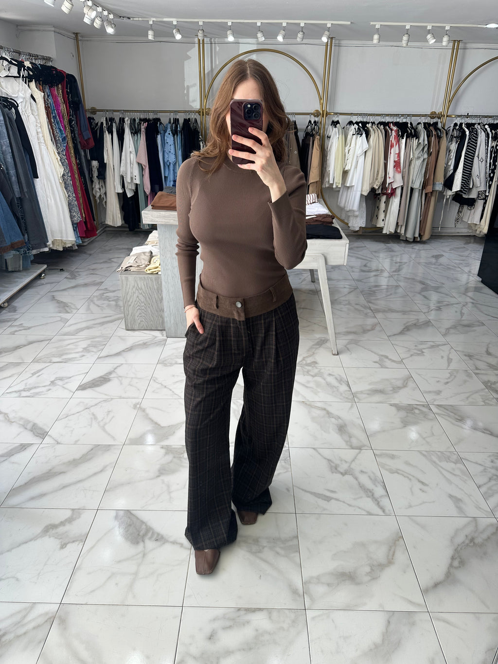 Pantalón de cuadros