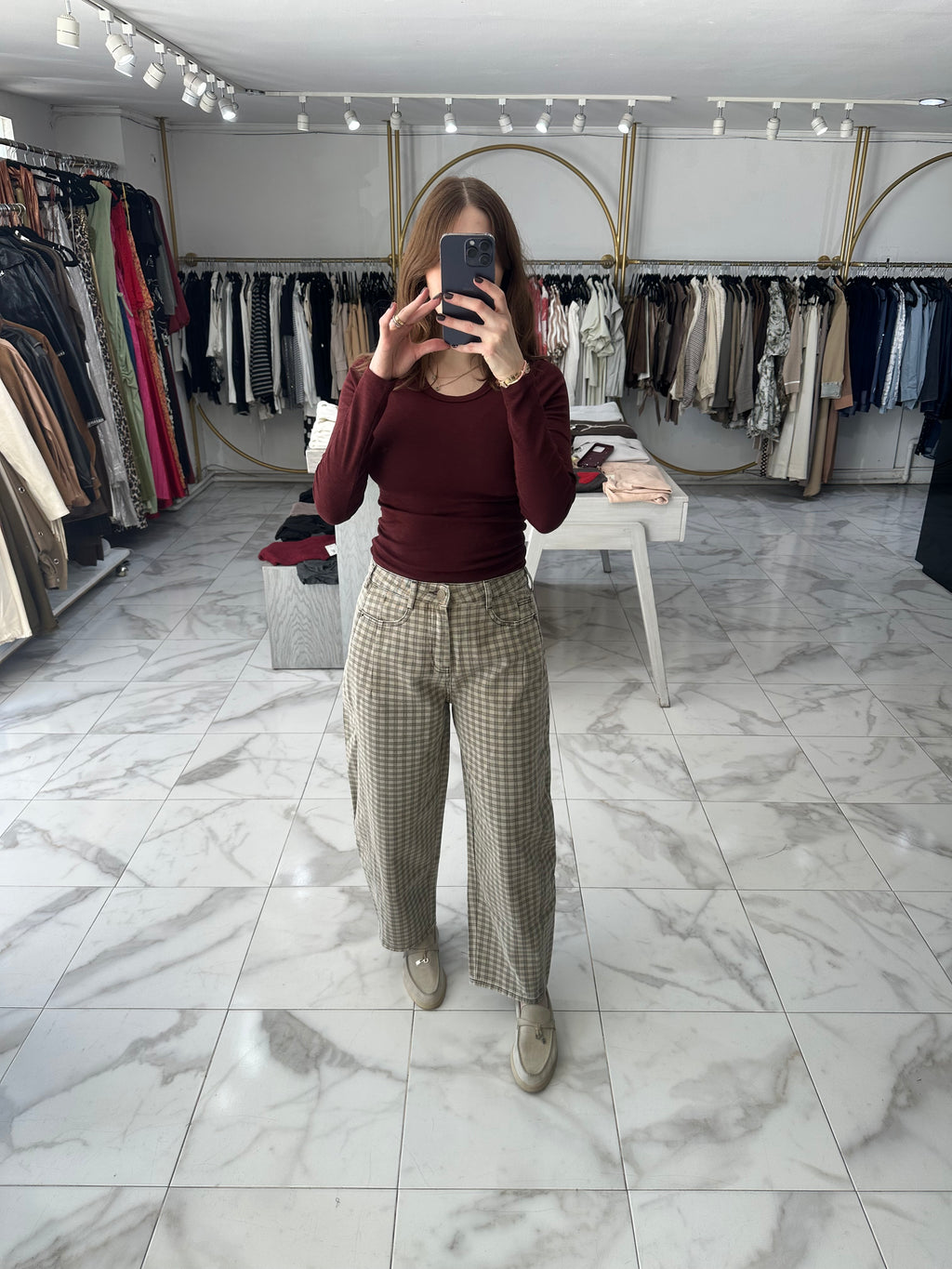 Jeans de cuadros
