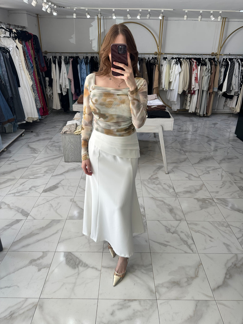 Blusa mesh