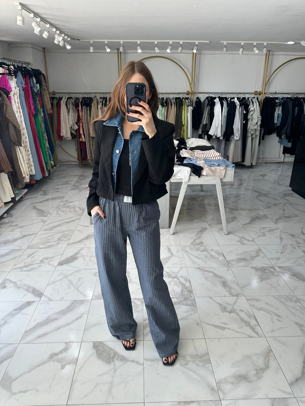Pantalón de rayas