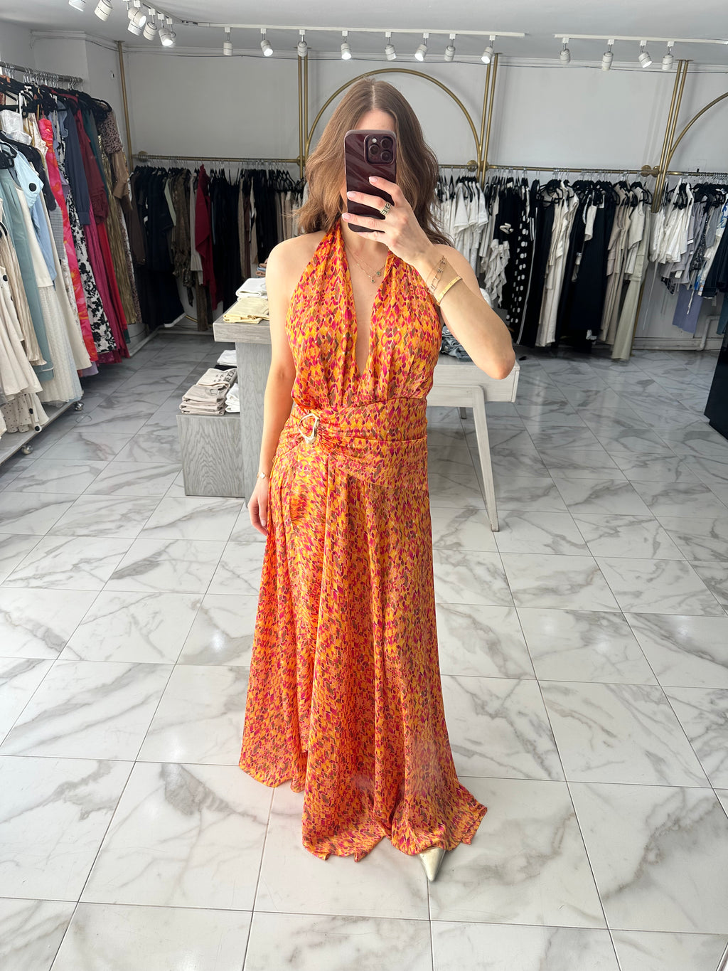 Vestido anaranjado