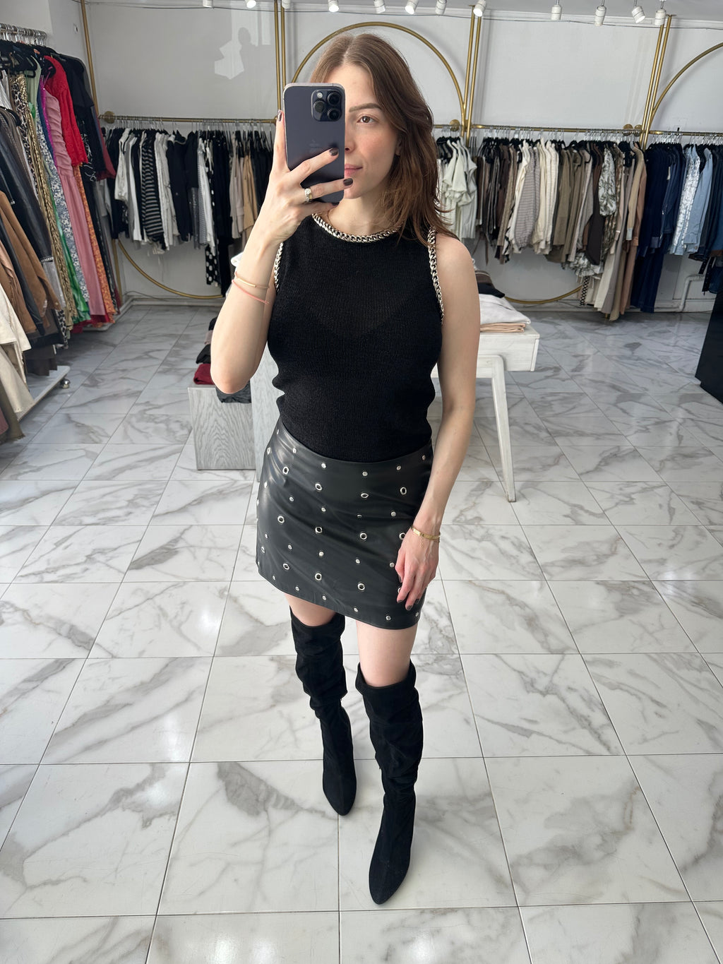 Blusa cadenas