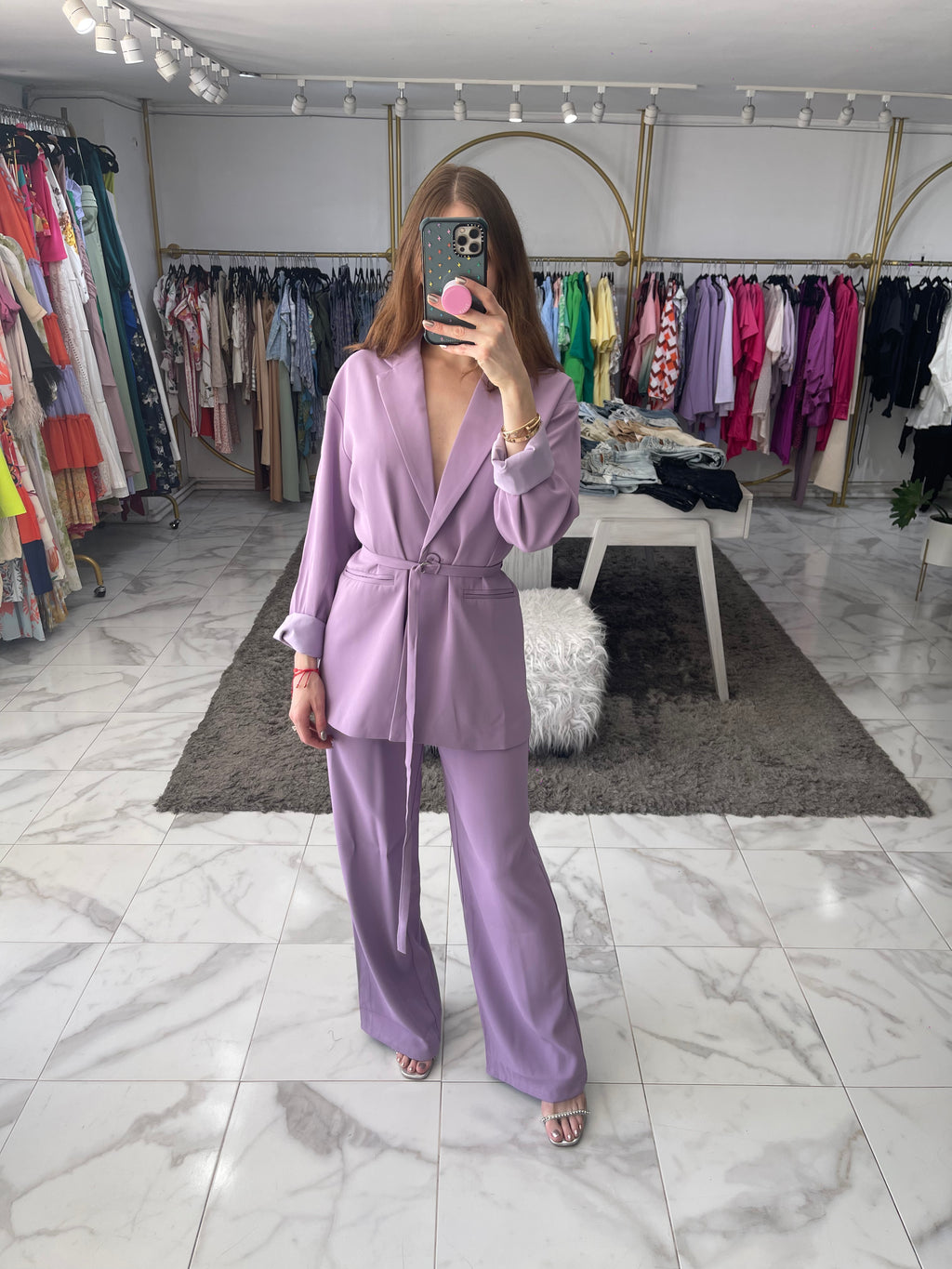 Saco morado