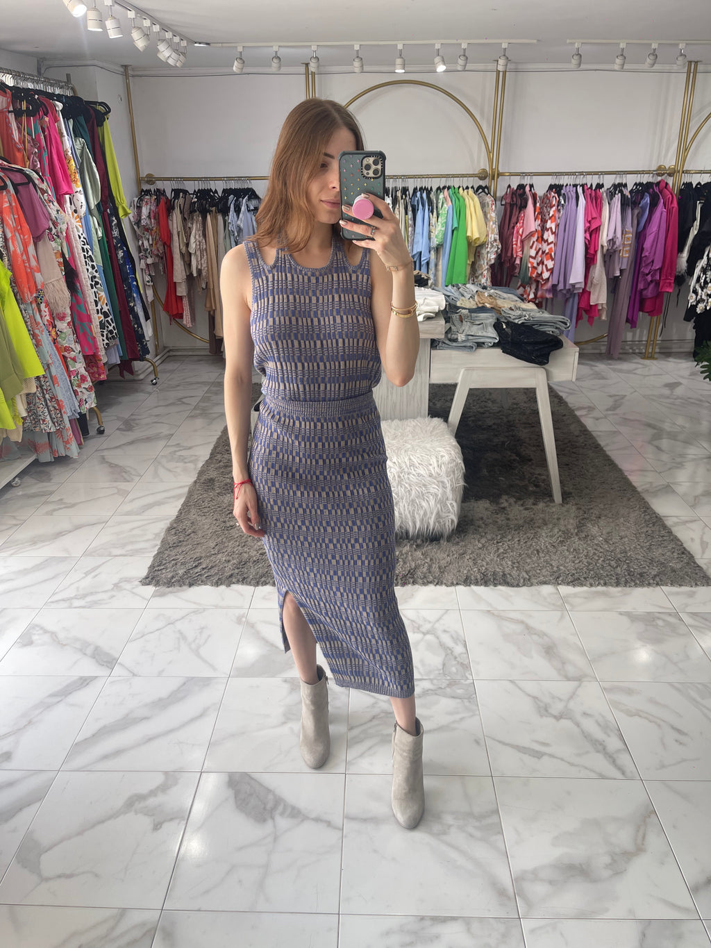 Blusa de cuadros