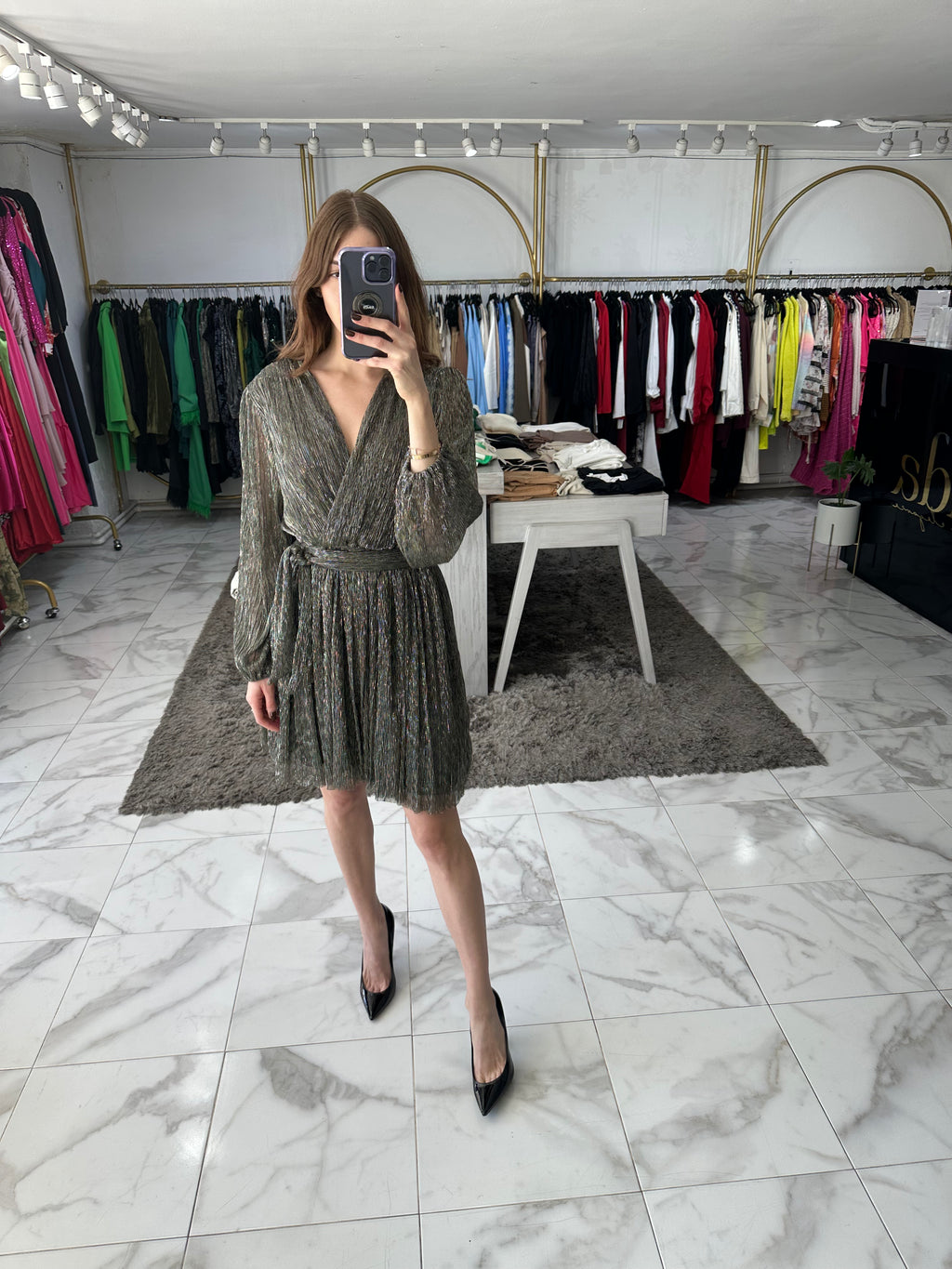 Vestido brilloso