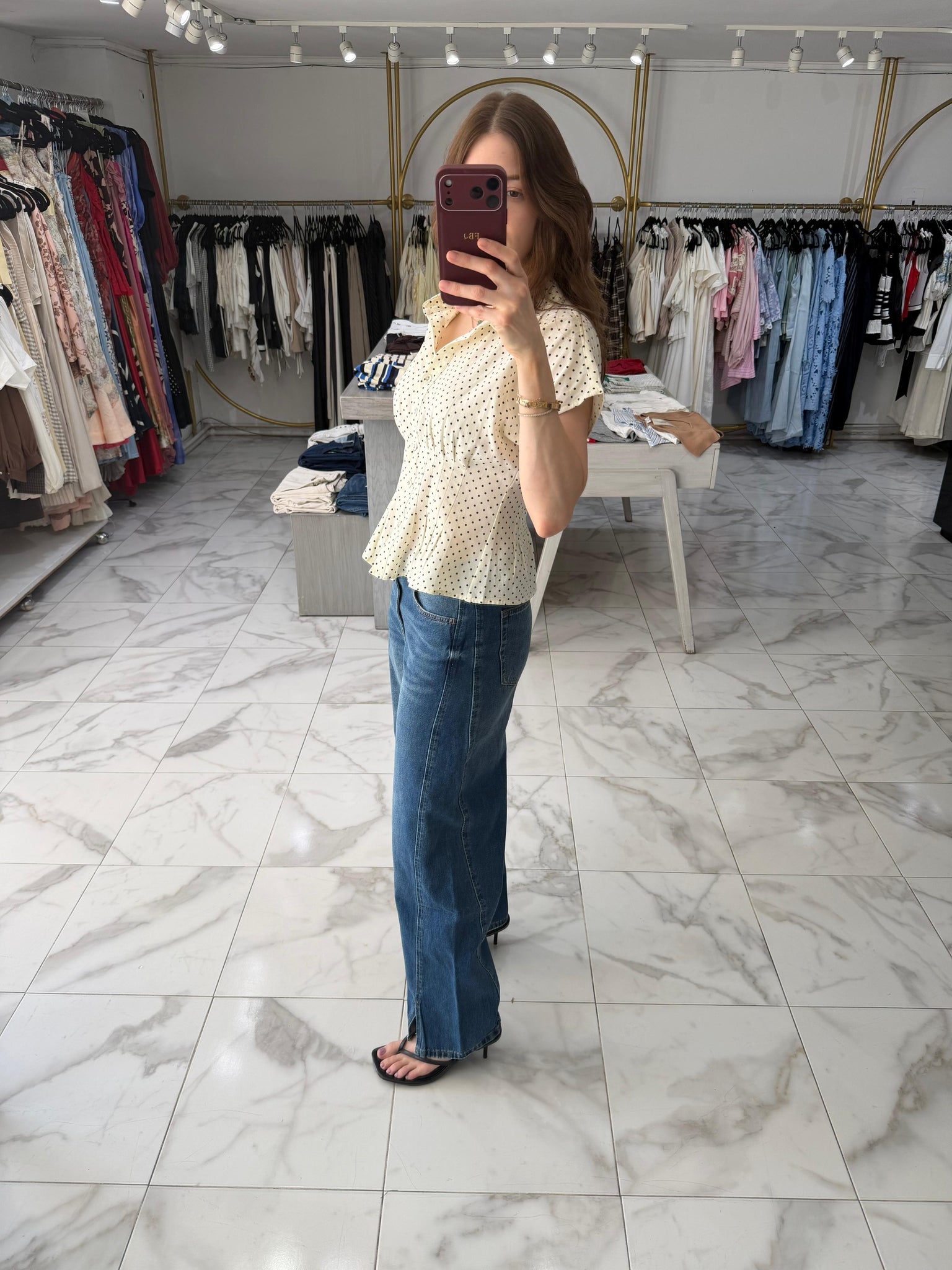 Blusa Polka Dots