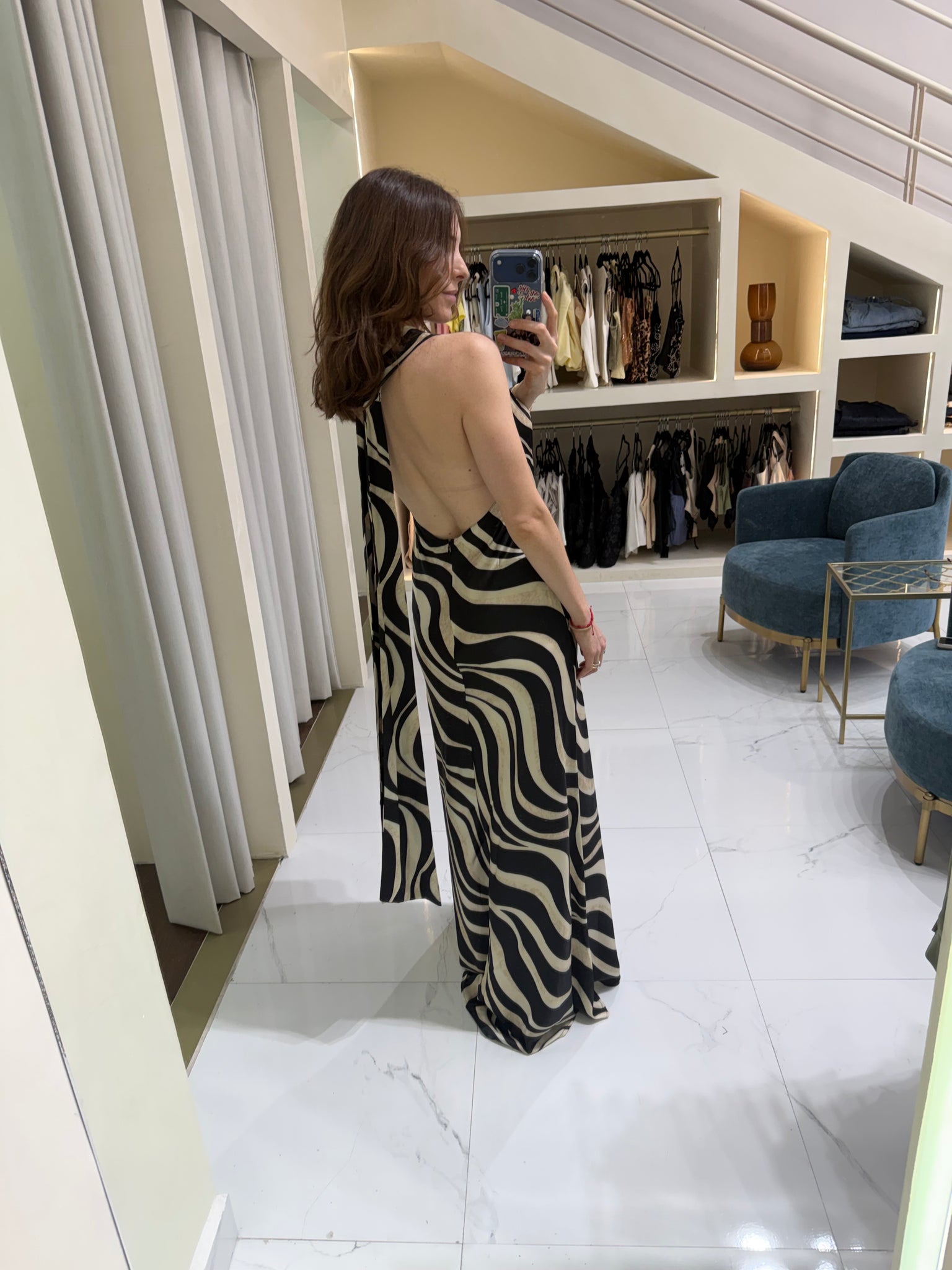 Vestido zebra