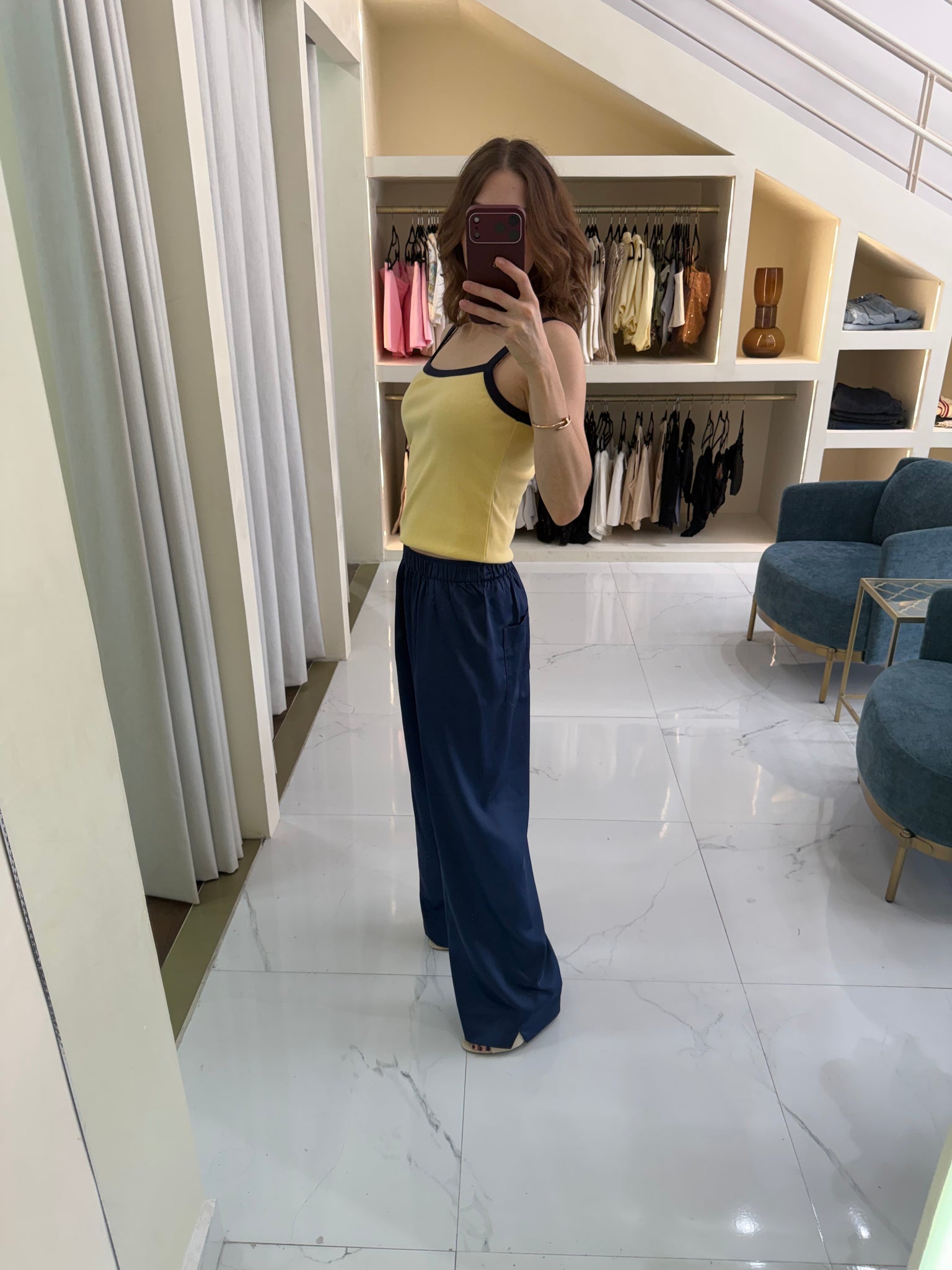 Pantalón satinado