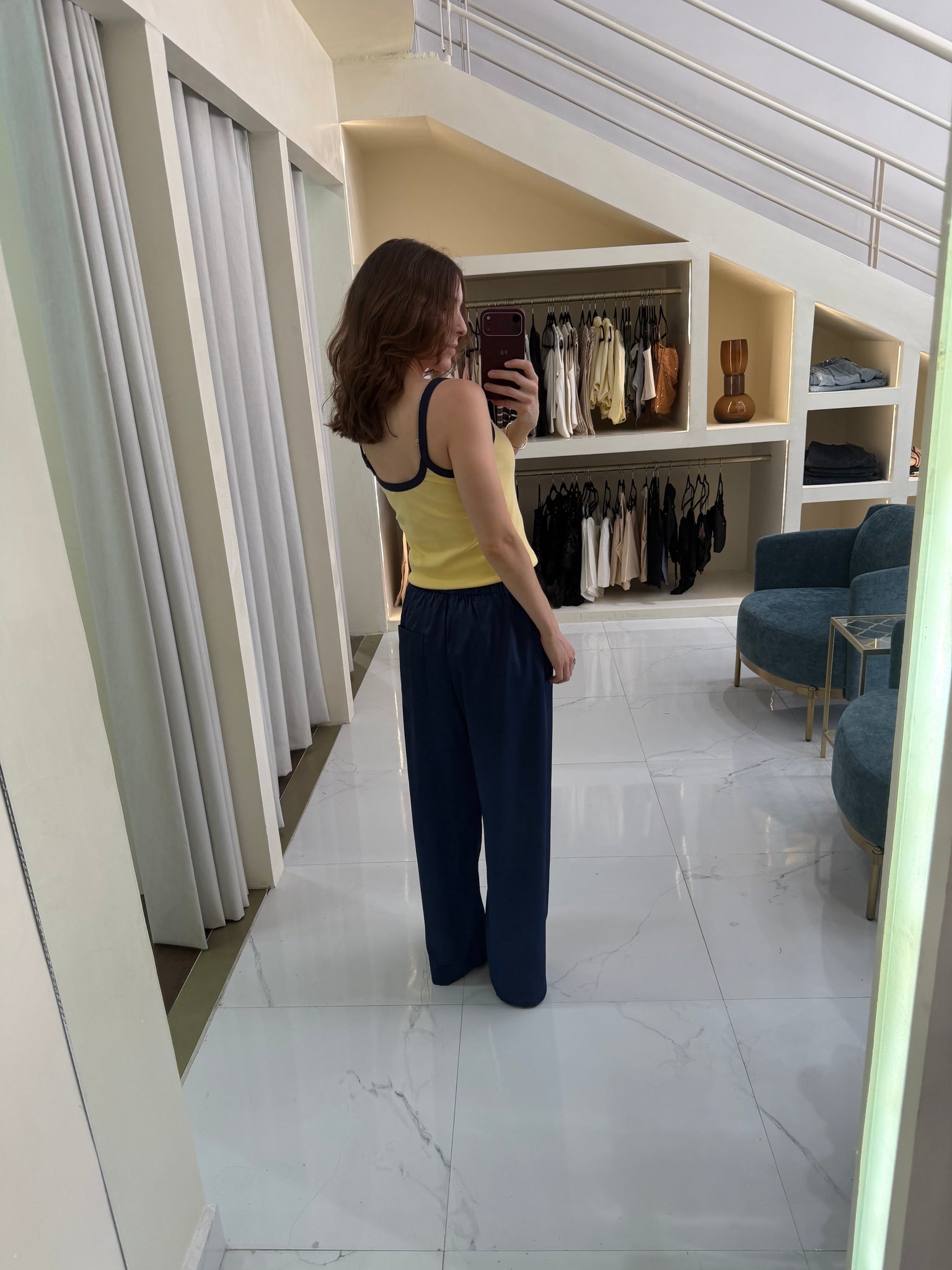 Pantalón satinado