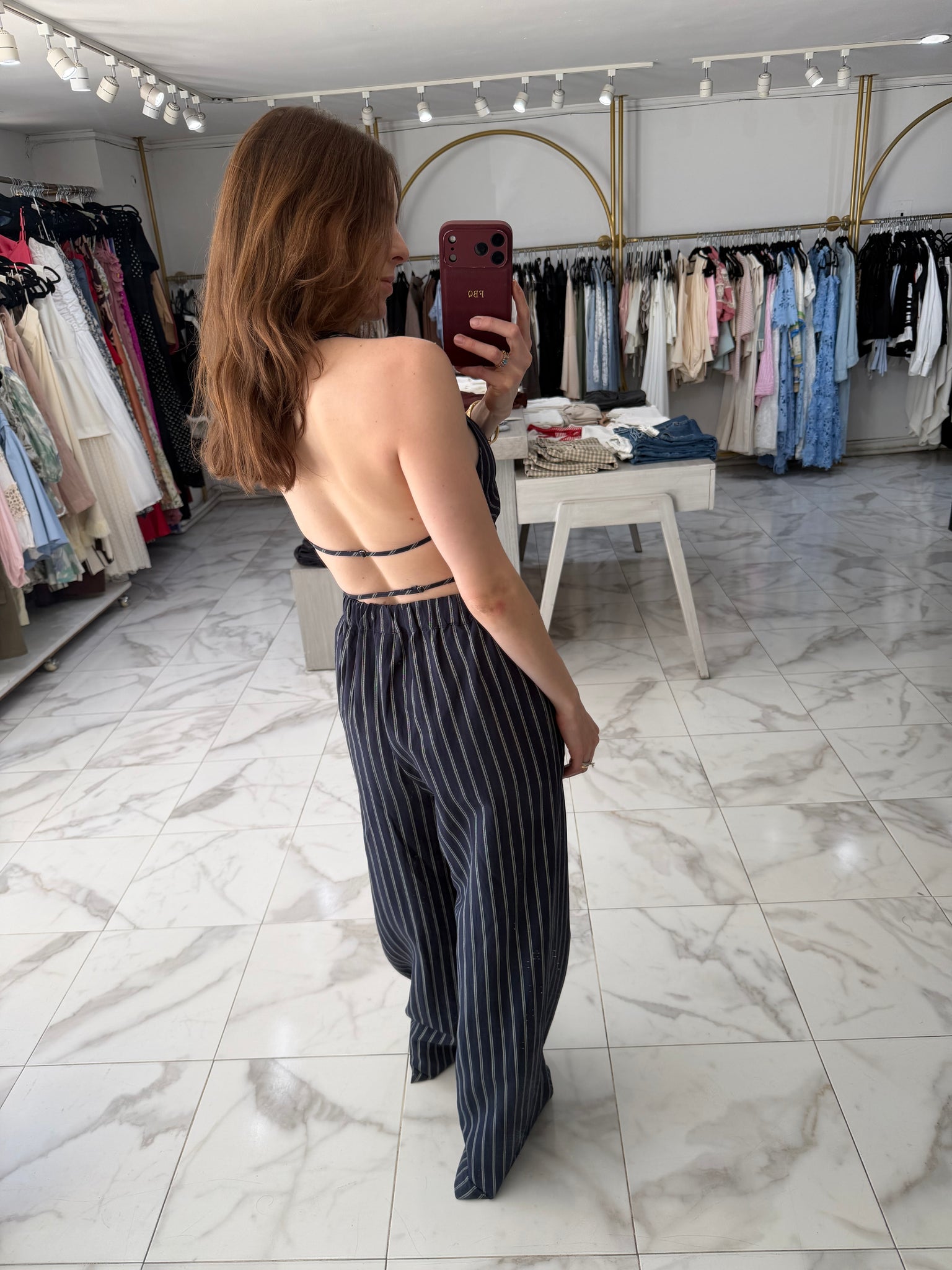 Conjunto rayado