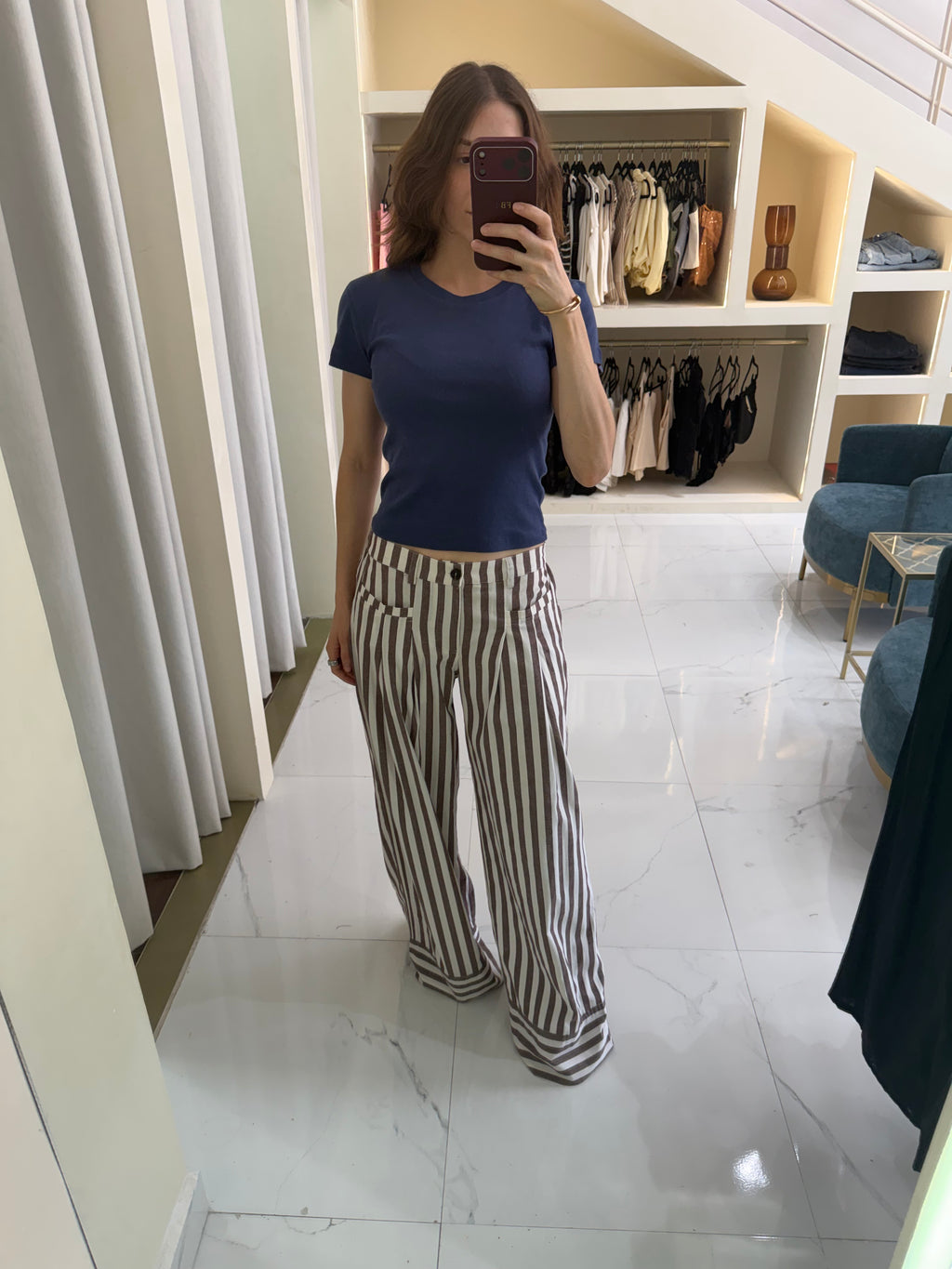 Pantalón de rayas