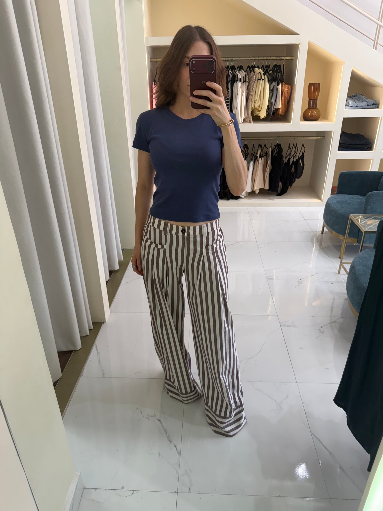 Pantalón de rayas