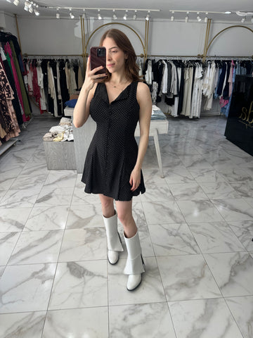 Vestido polka dot