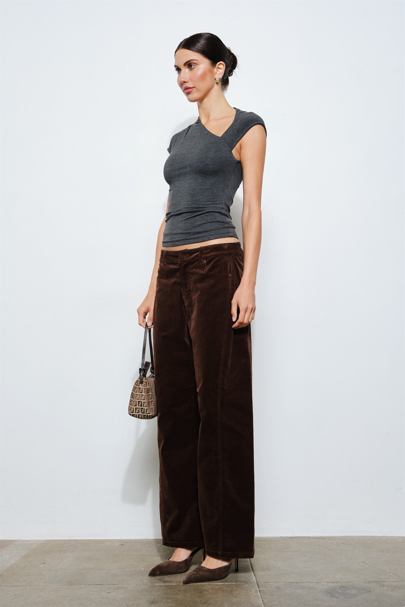 Blusa gris
