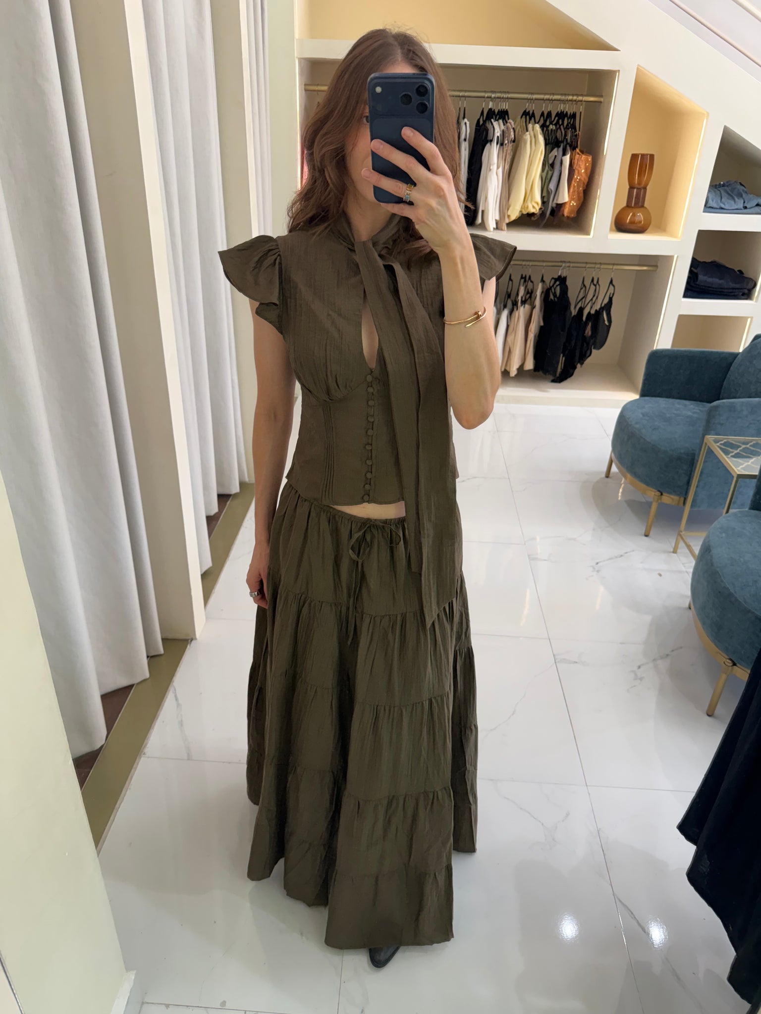 Blusa olive