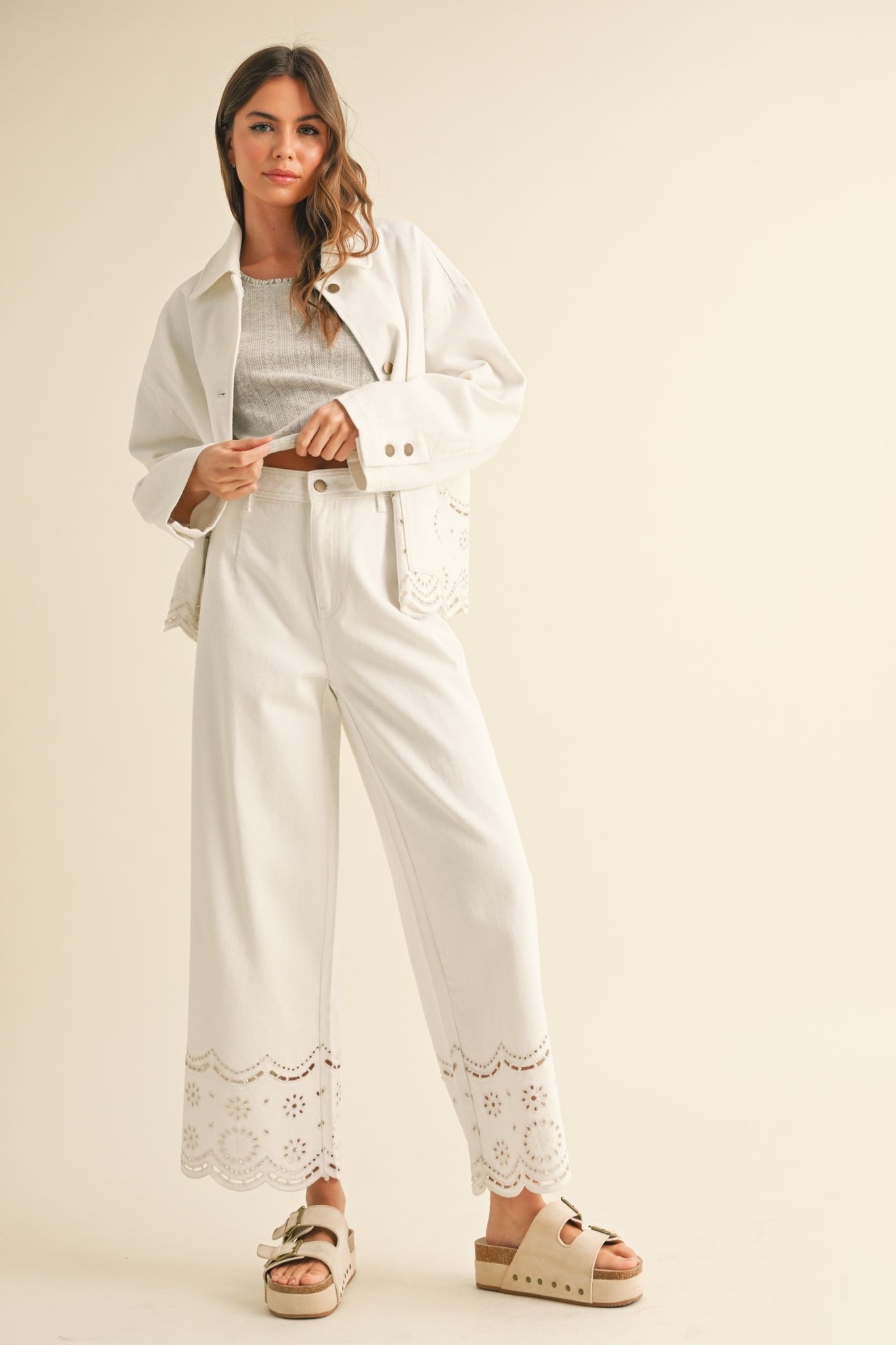 Jeans blancos