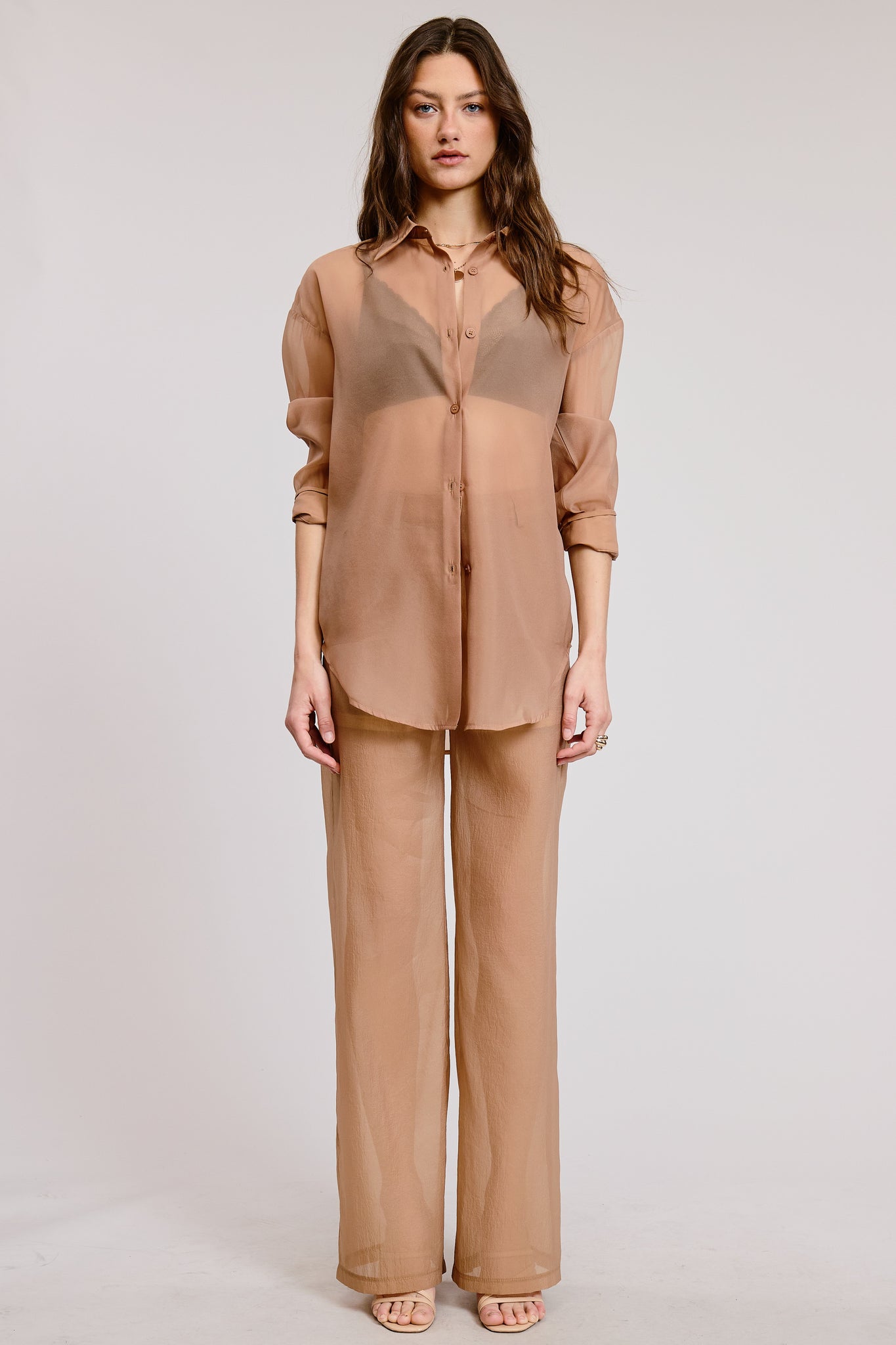 Pantalón transparente