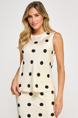 Blusa polka dots