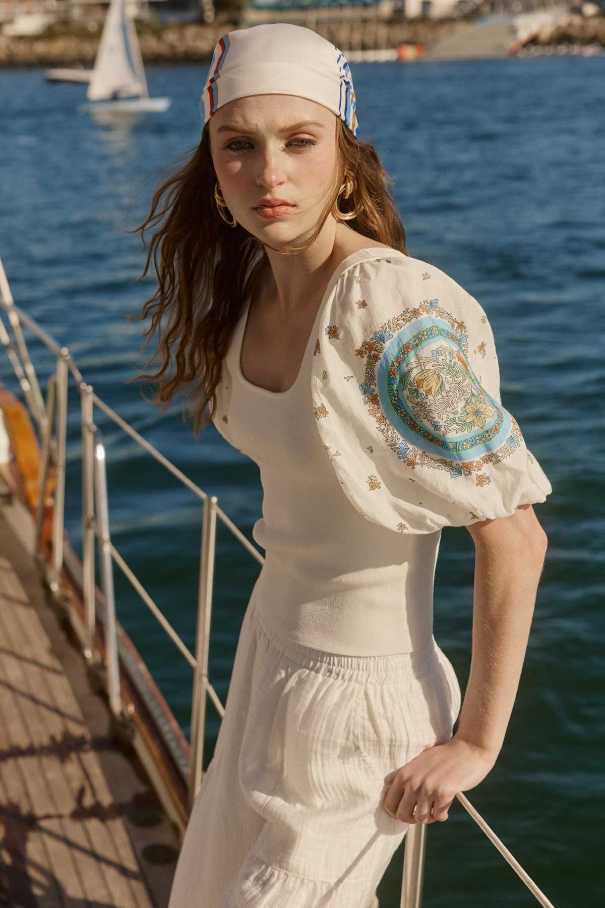 Blusa mangas satinadas