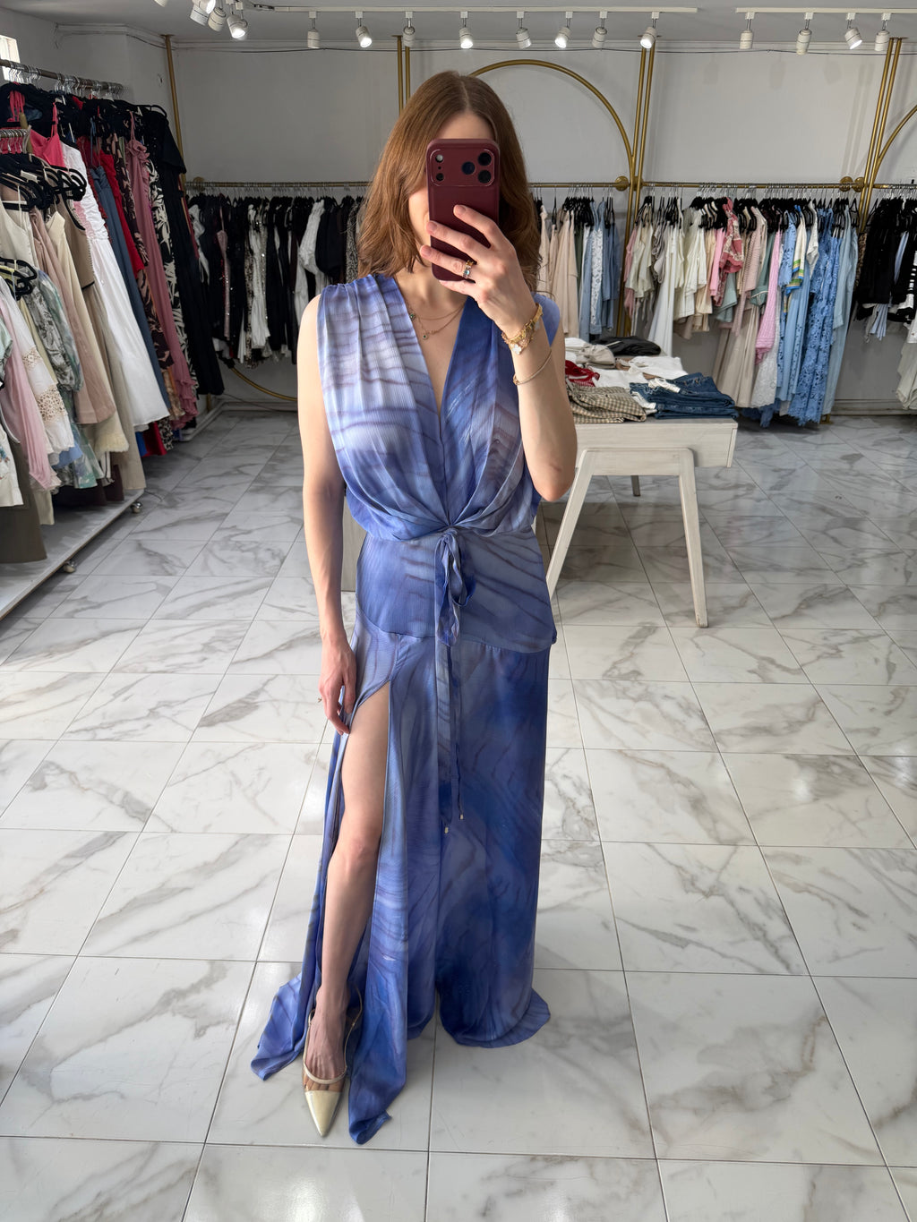 Vestido púrpura
