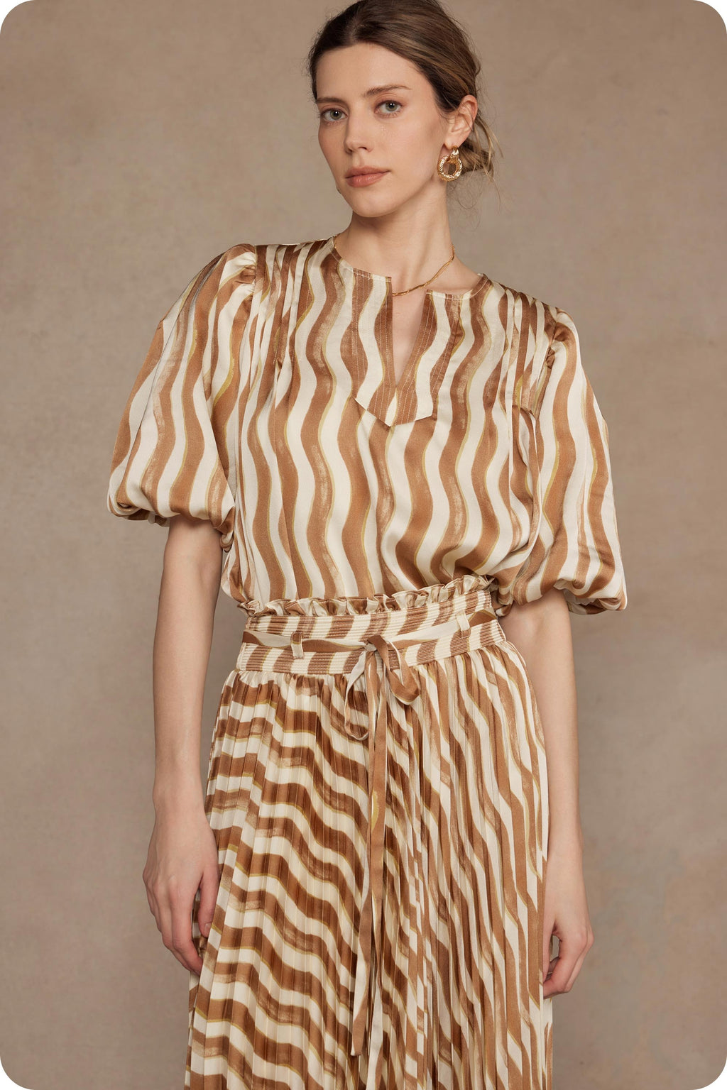 Blusa ondas