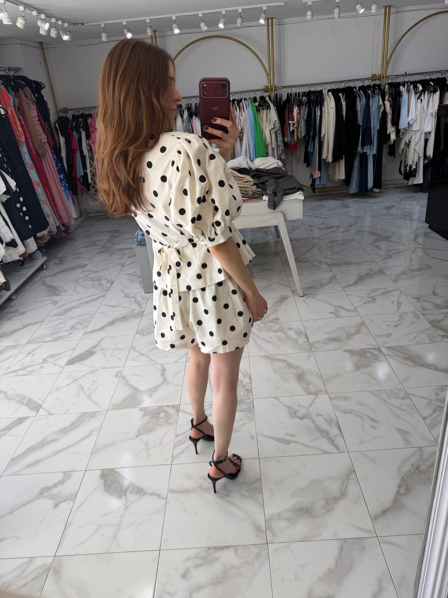 Conjunto polka dots