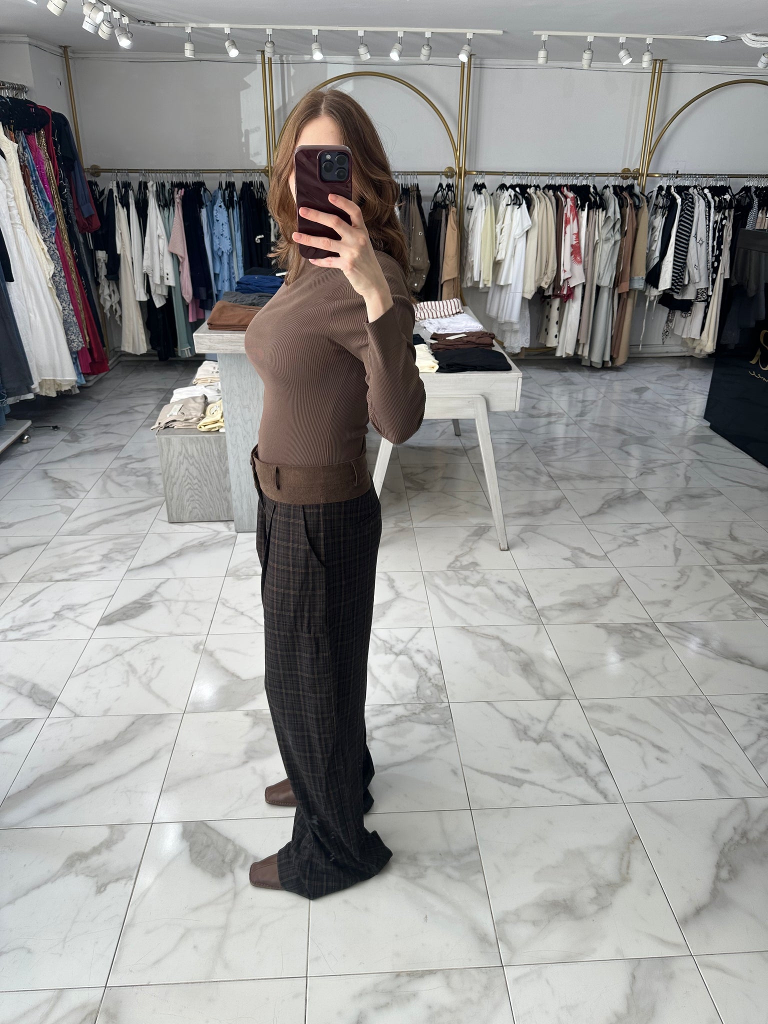 Pantalón de cuadros