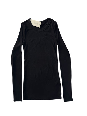 Blusa básica manga larga