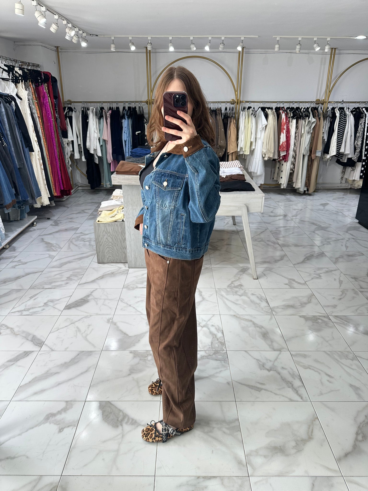 Pantalón gamuza