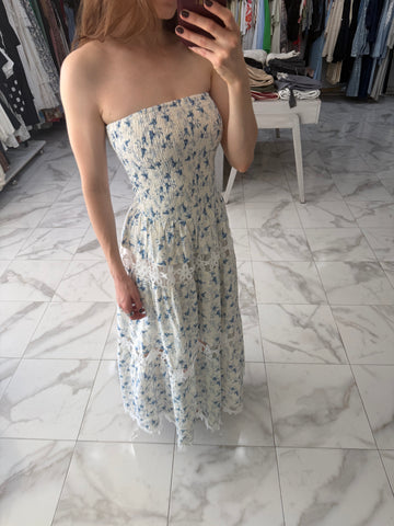 Vestido textura flor