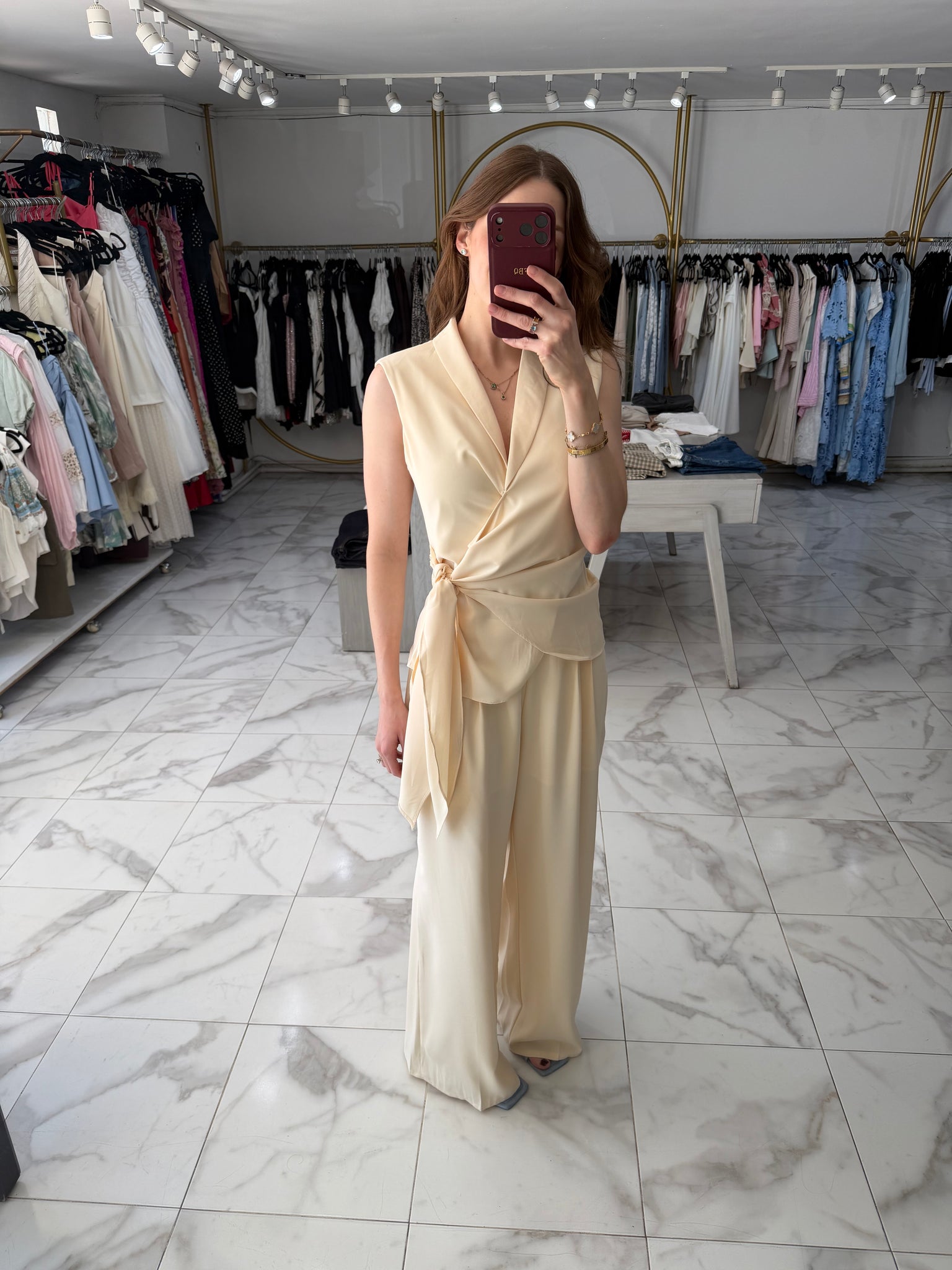 Pantalón liso