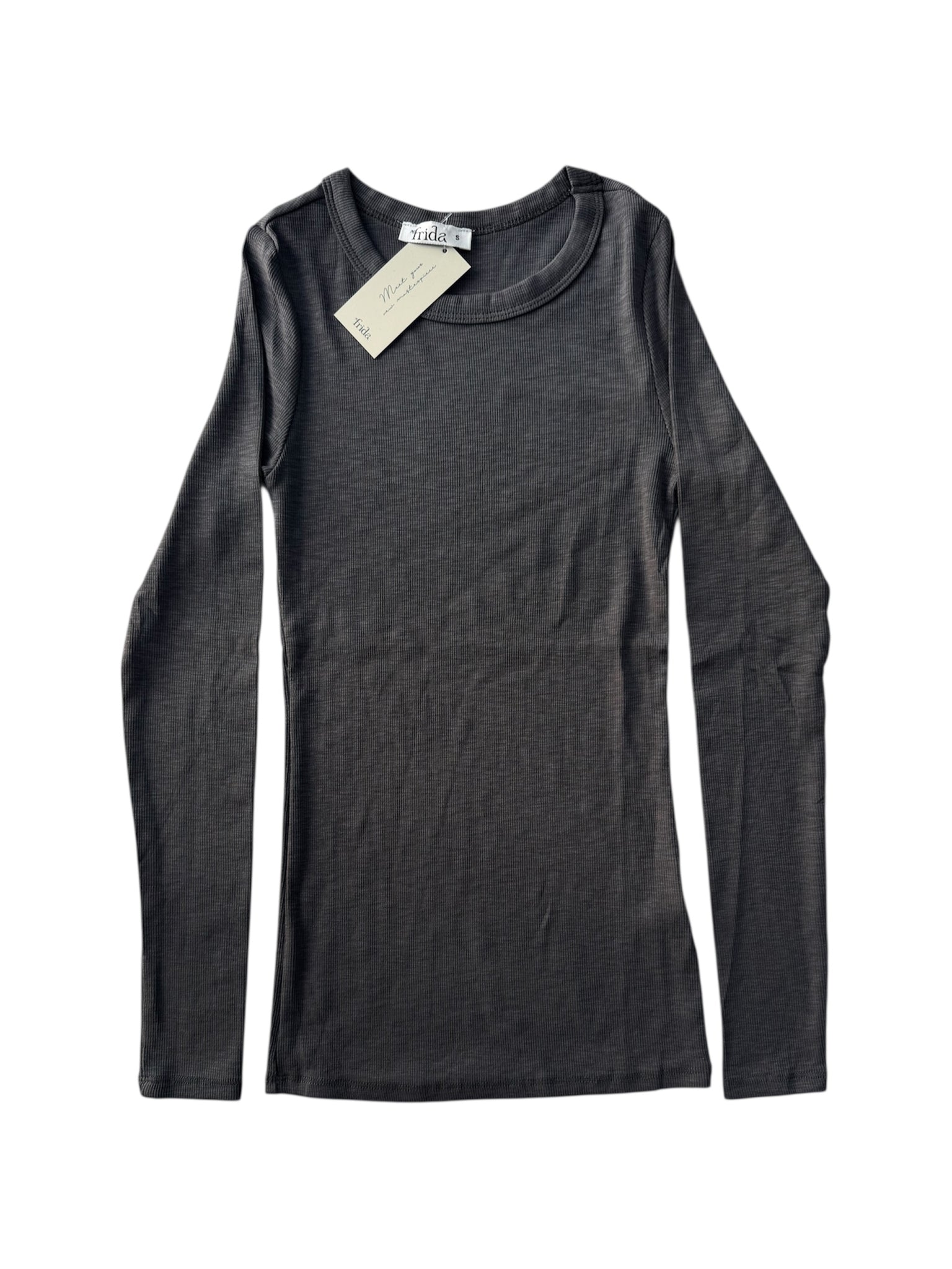 Blusa básica manga larga