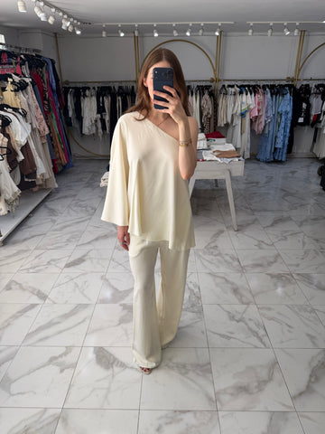 Pantalón satinado