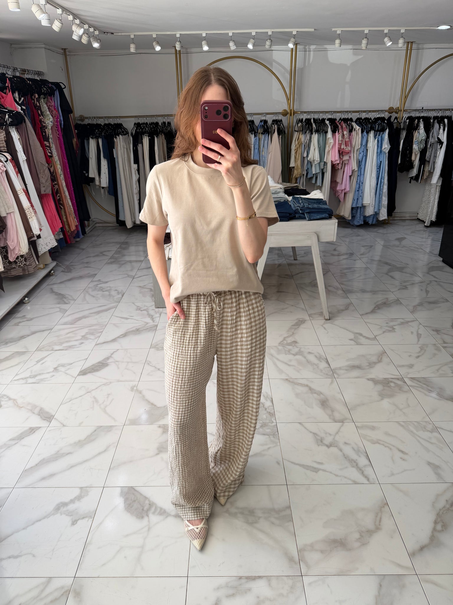 Pantalón cuadros
