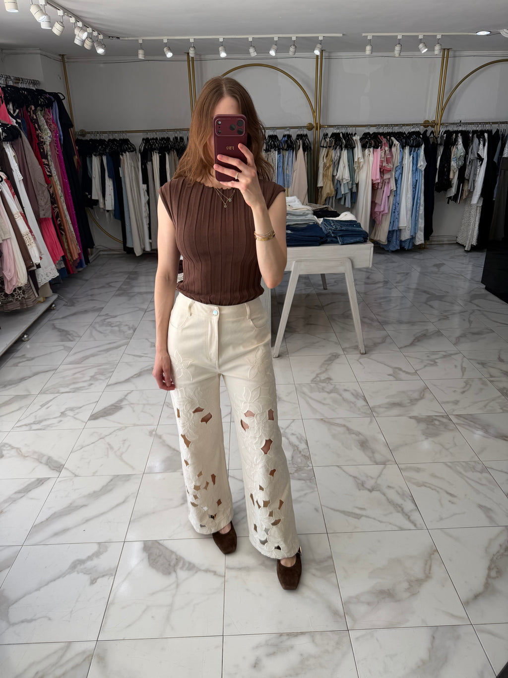 Pantalón flores