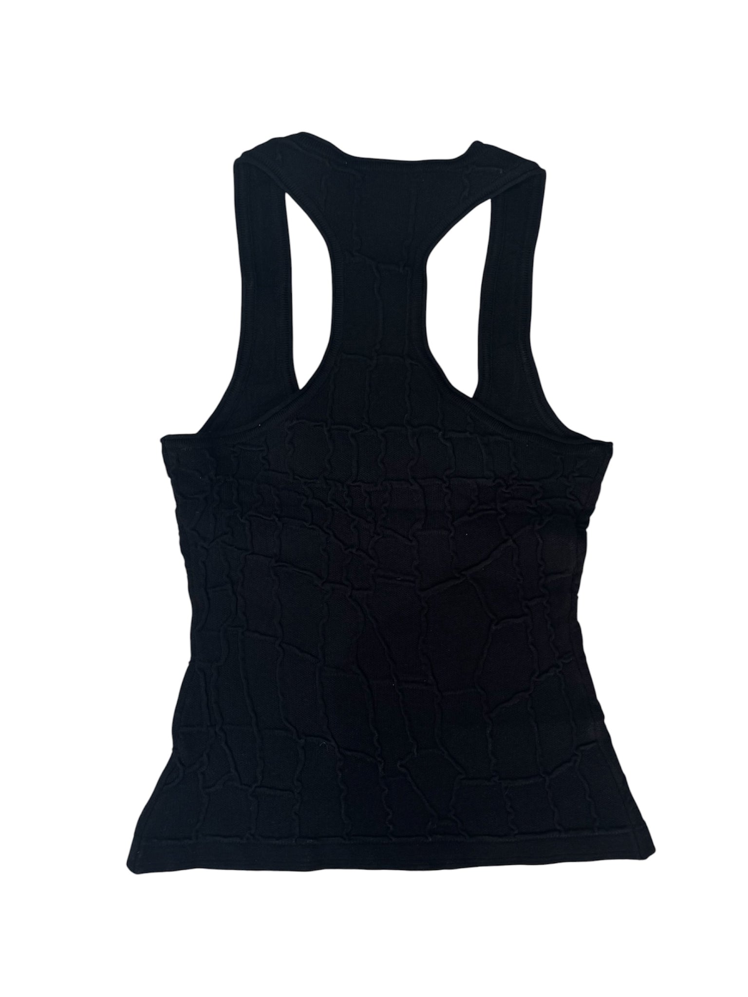 Blusa corta sin mangas