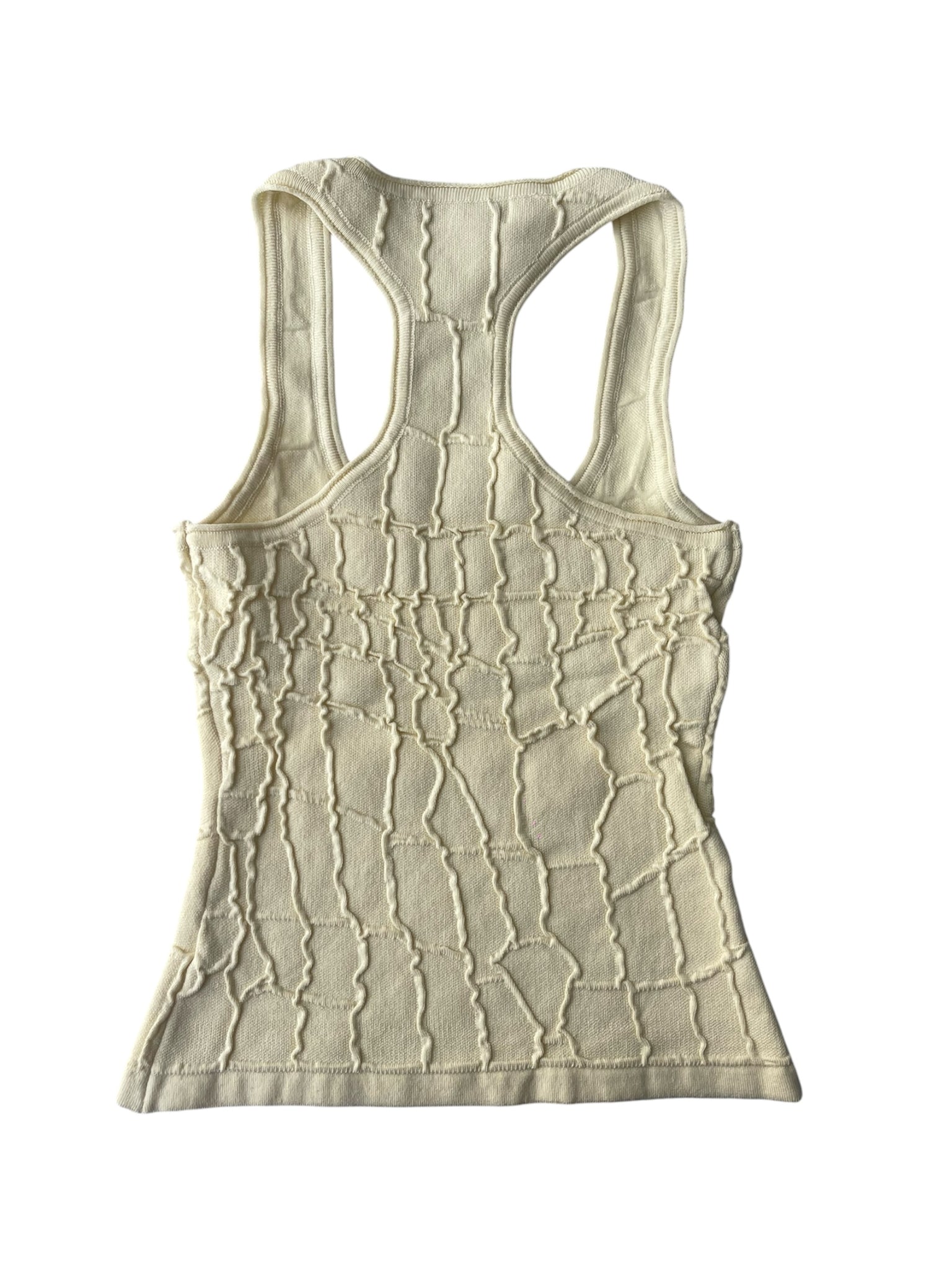 Blusa corta sin mangas