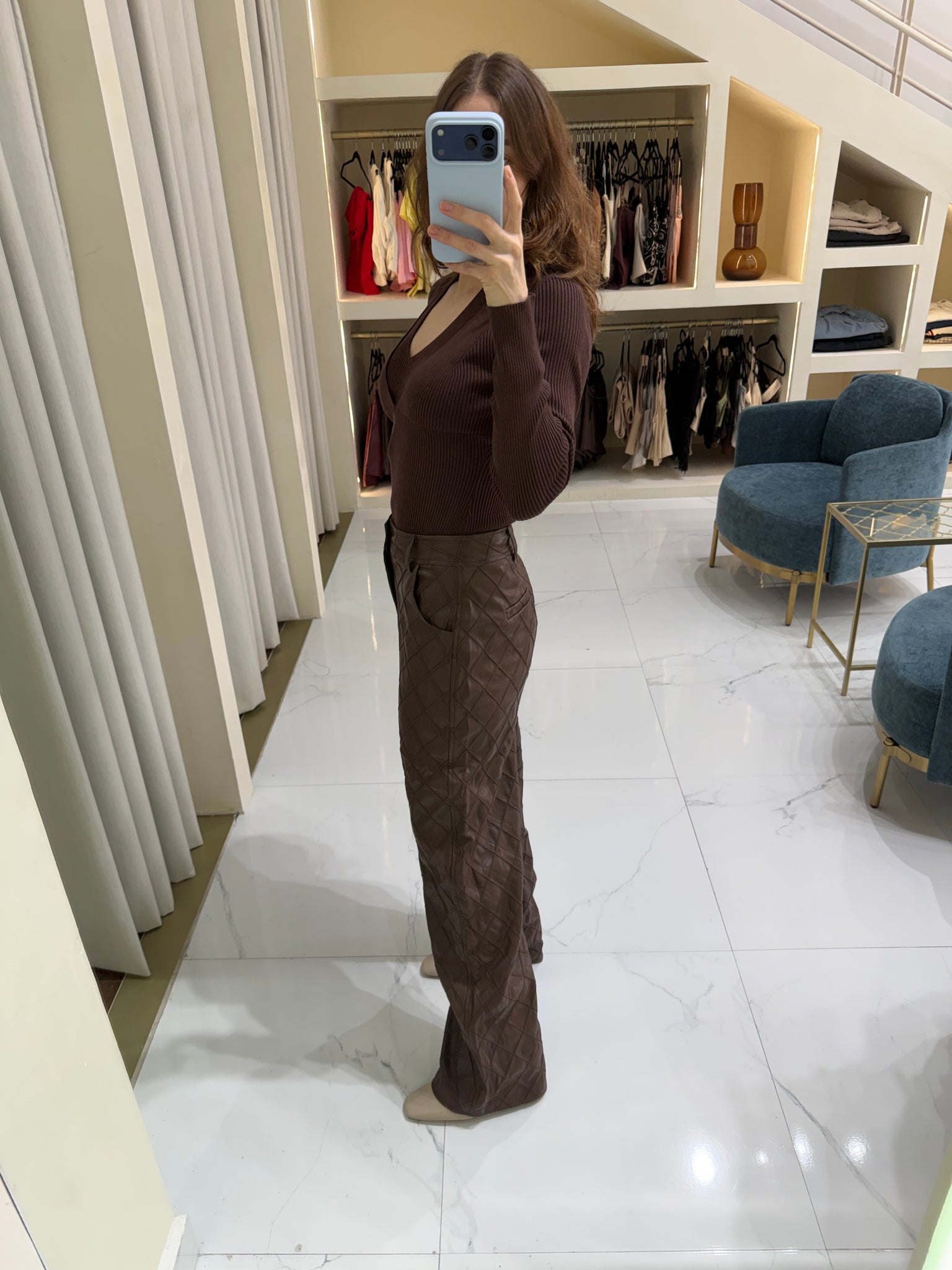 Pantalón cuadros