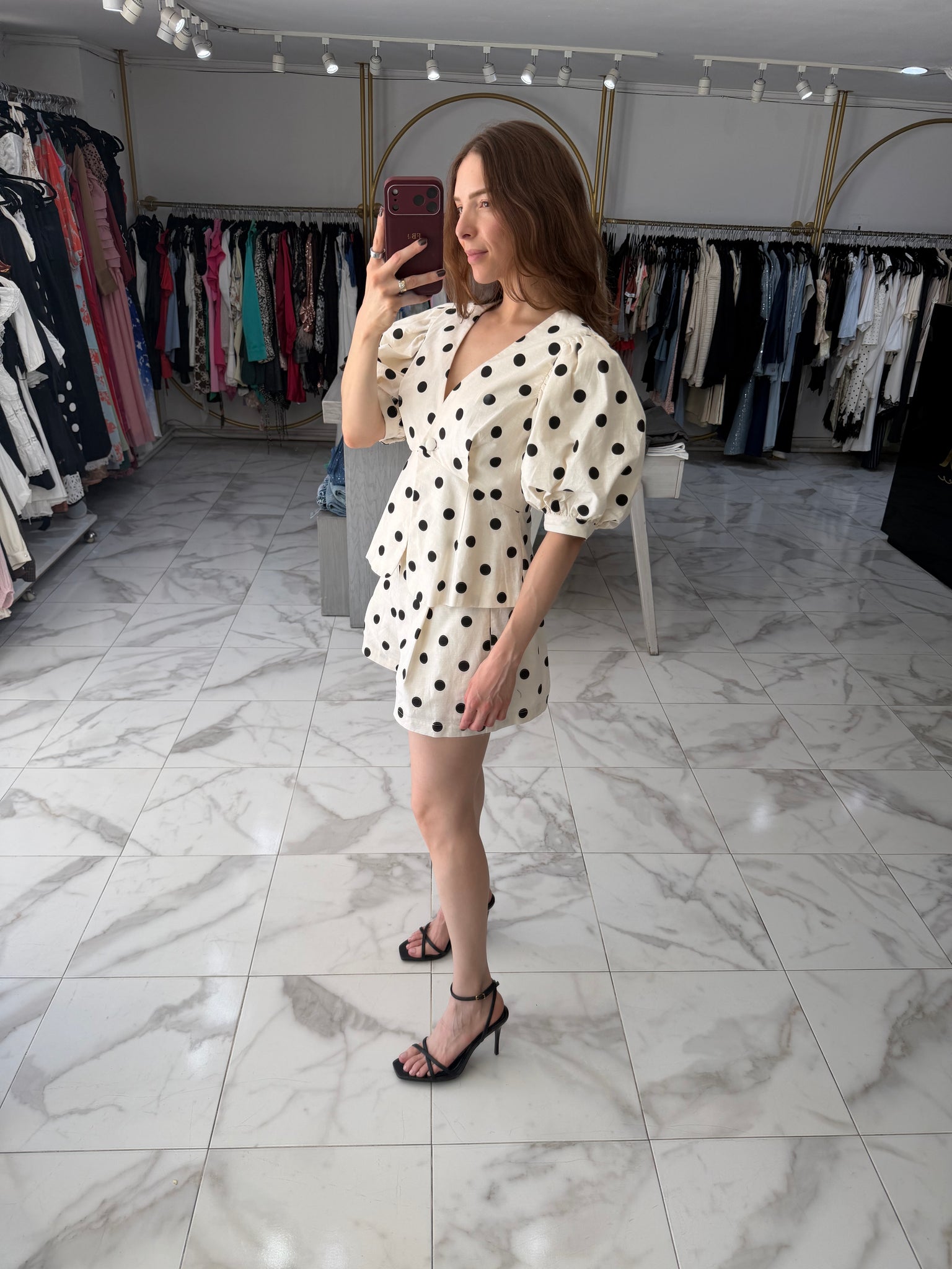 Conjunto polka dots