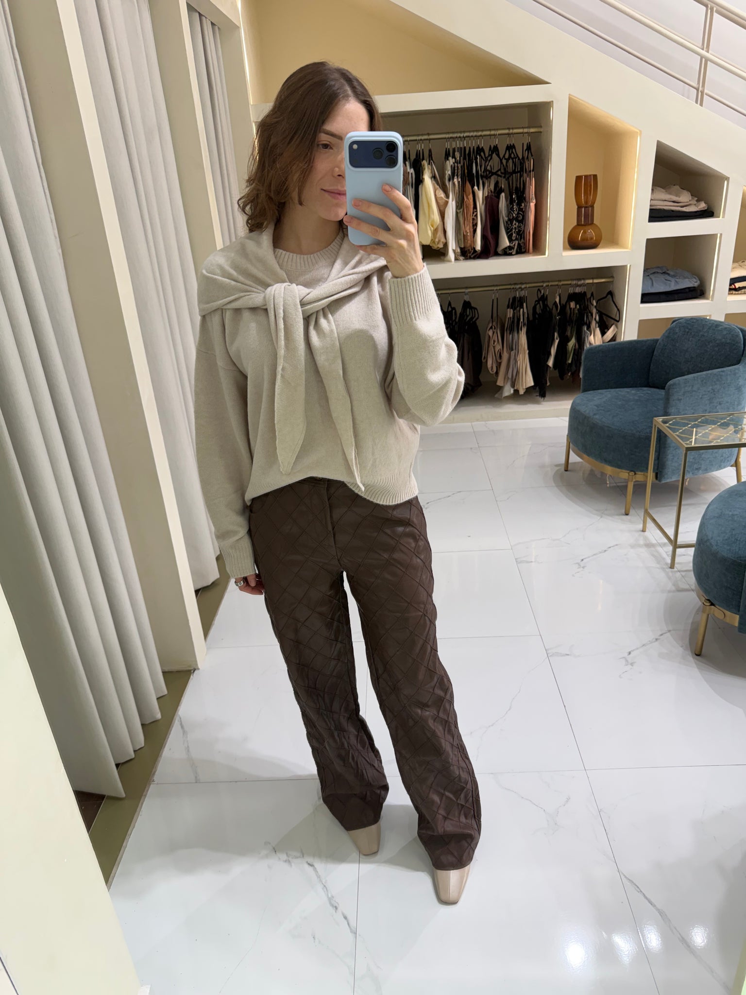 Pantalón cuadros