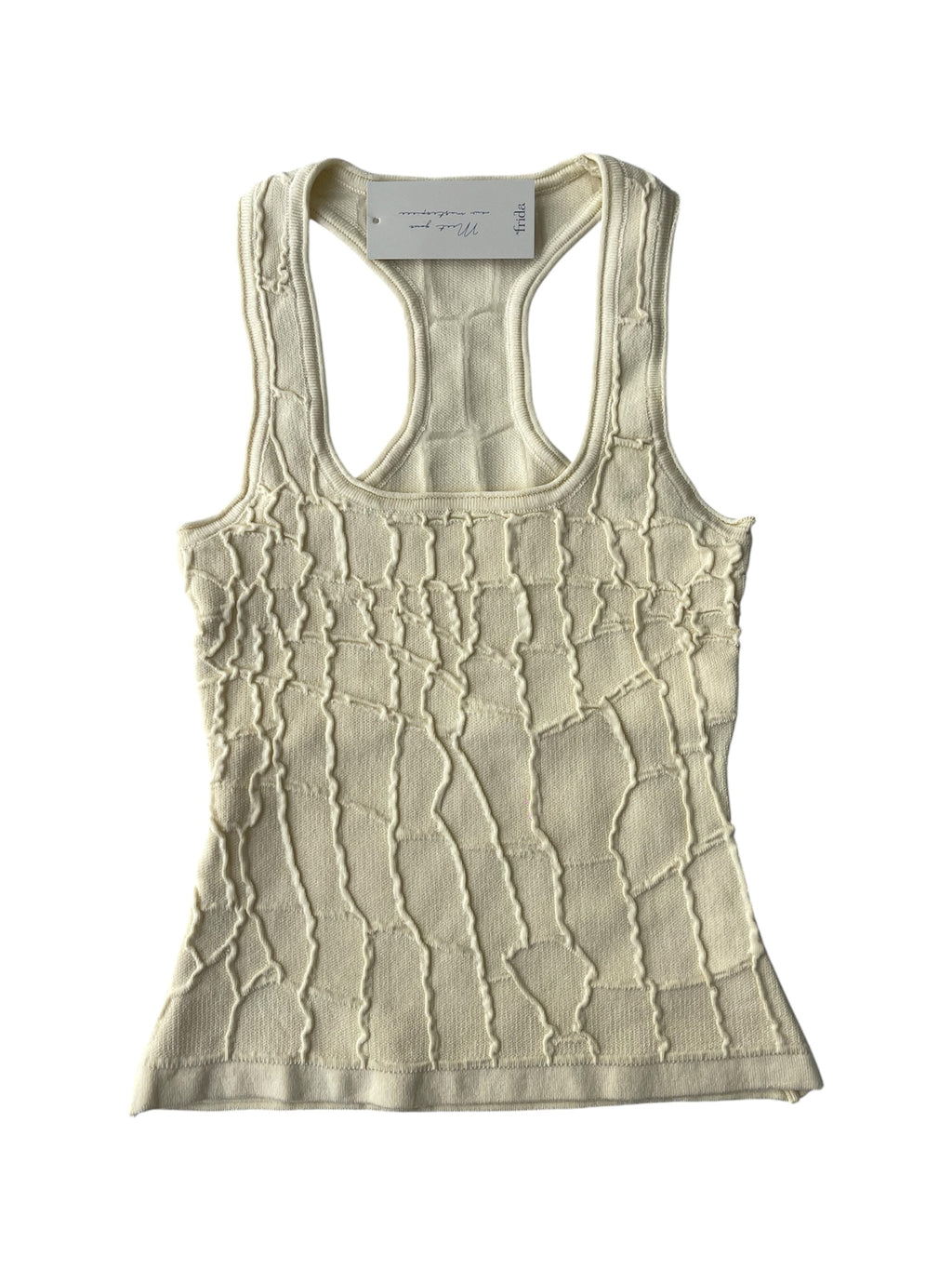 Blusa corta sin mangas