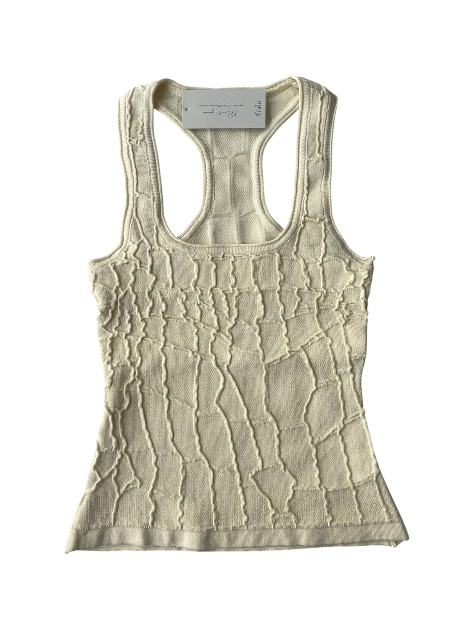 Blusa corta sin mangas